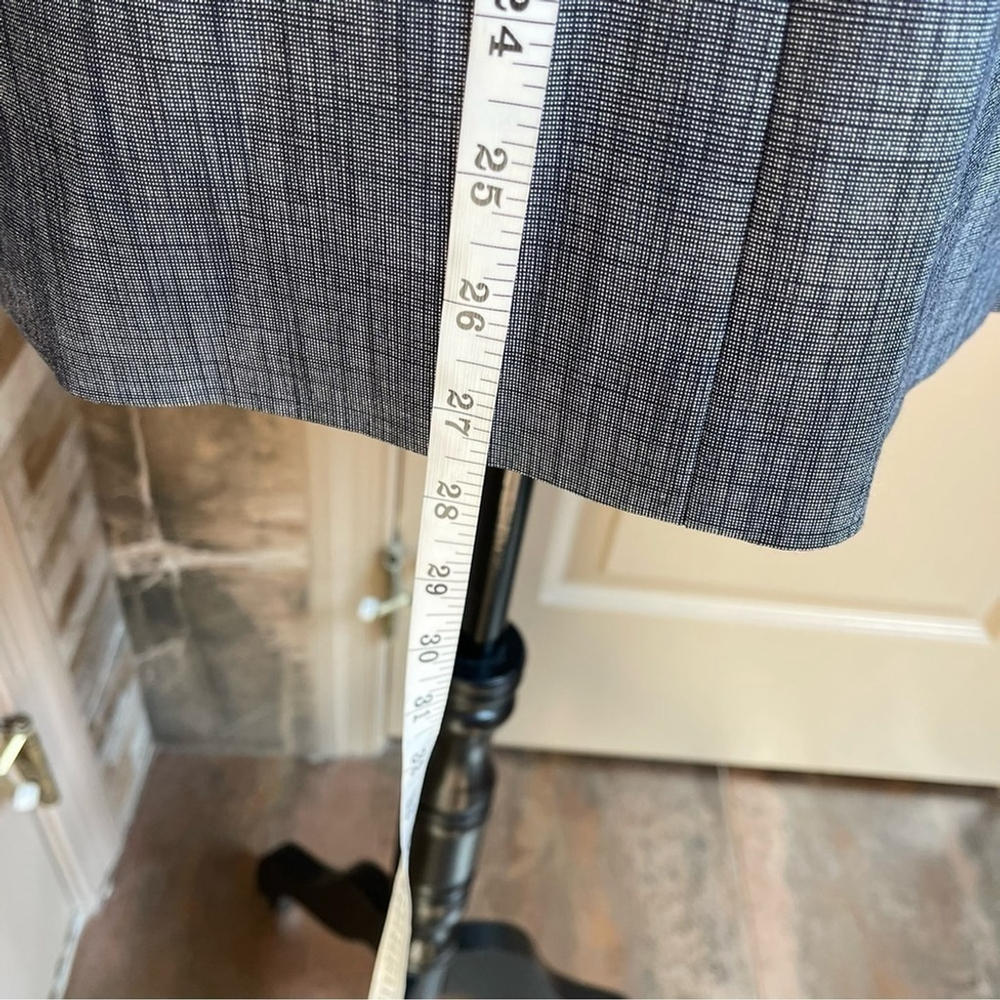 Halogen - Blue White Single Button Lined Blazer S… - image 6